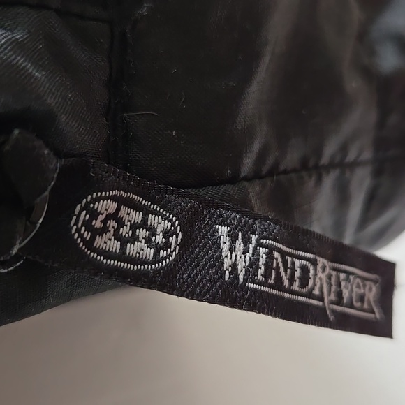 WindRiver Outfitting Co.| Black Fleece Lined Windbreaker Jacket - Picture 5 of 11
